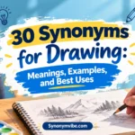 Synonyms for Drawing