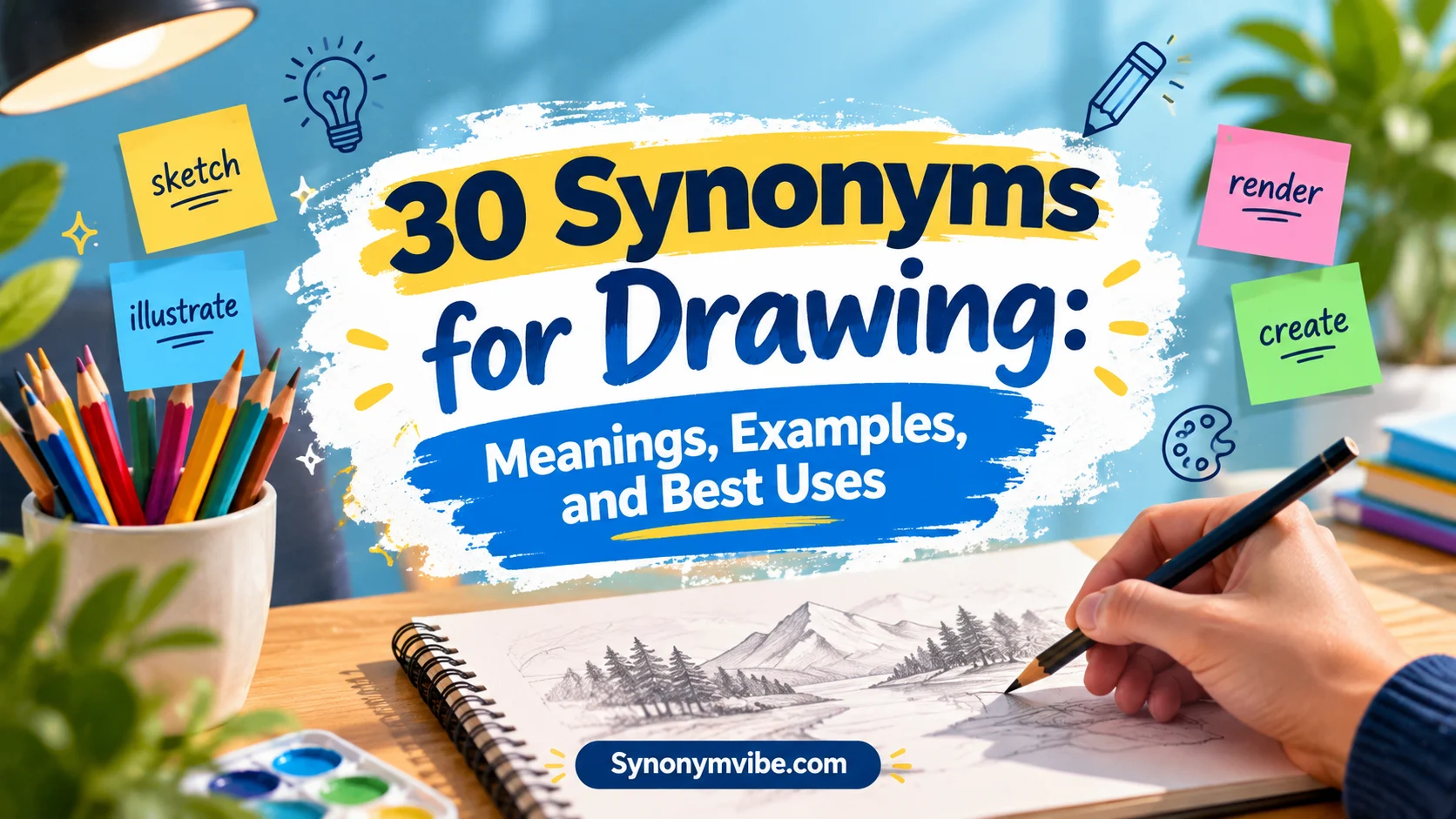 Synonyms for Drawing